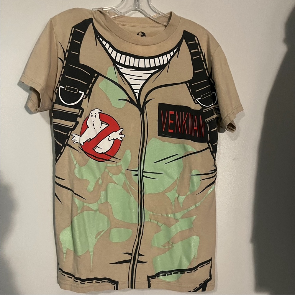 Ghostbusters Venkman Graphic Tee Glows in the Dark Mens Size Small RARE - Picture 5 of 11